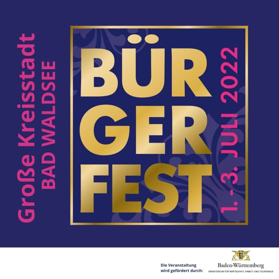 Plakat Bürgerfest