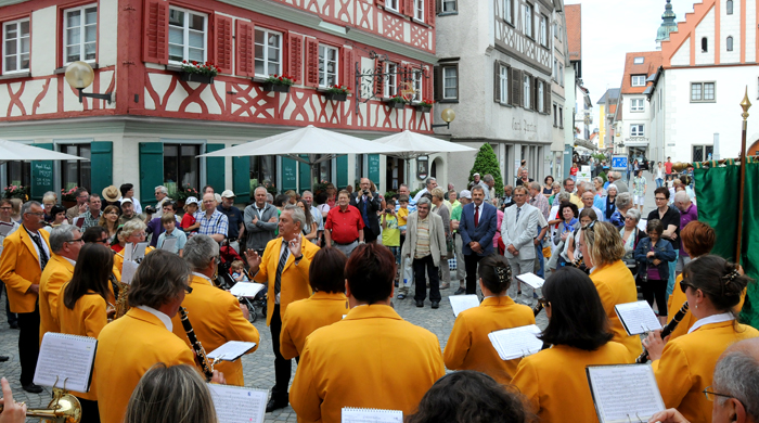 Städtepartnerschaft Bâgé Musikverein 2015