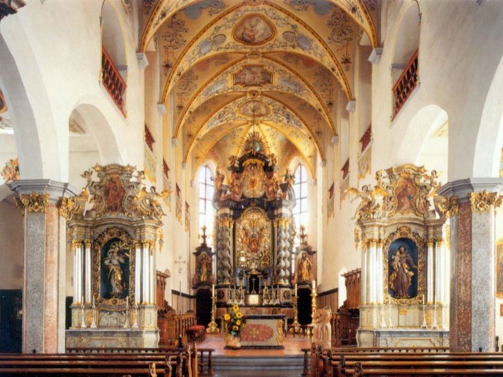 Pfarrkirche St. Peter Innenansicht