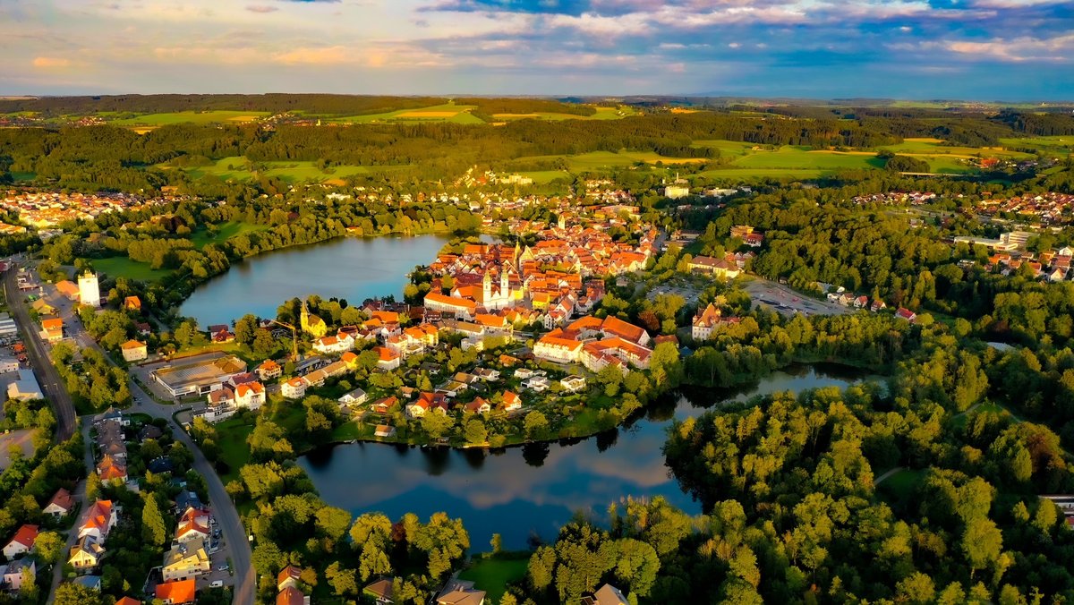 Schlosssee und Stadtsee