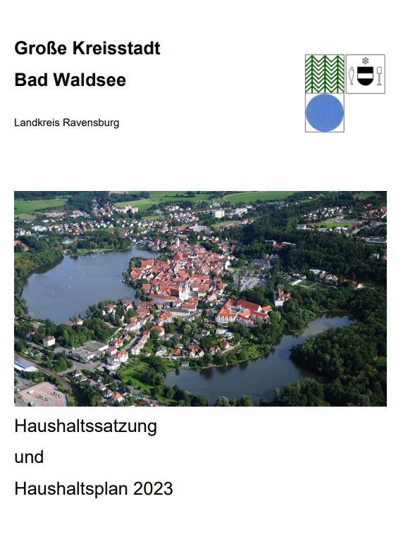 Haushaltsplan Bad Waldsee